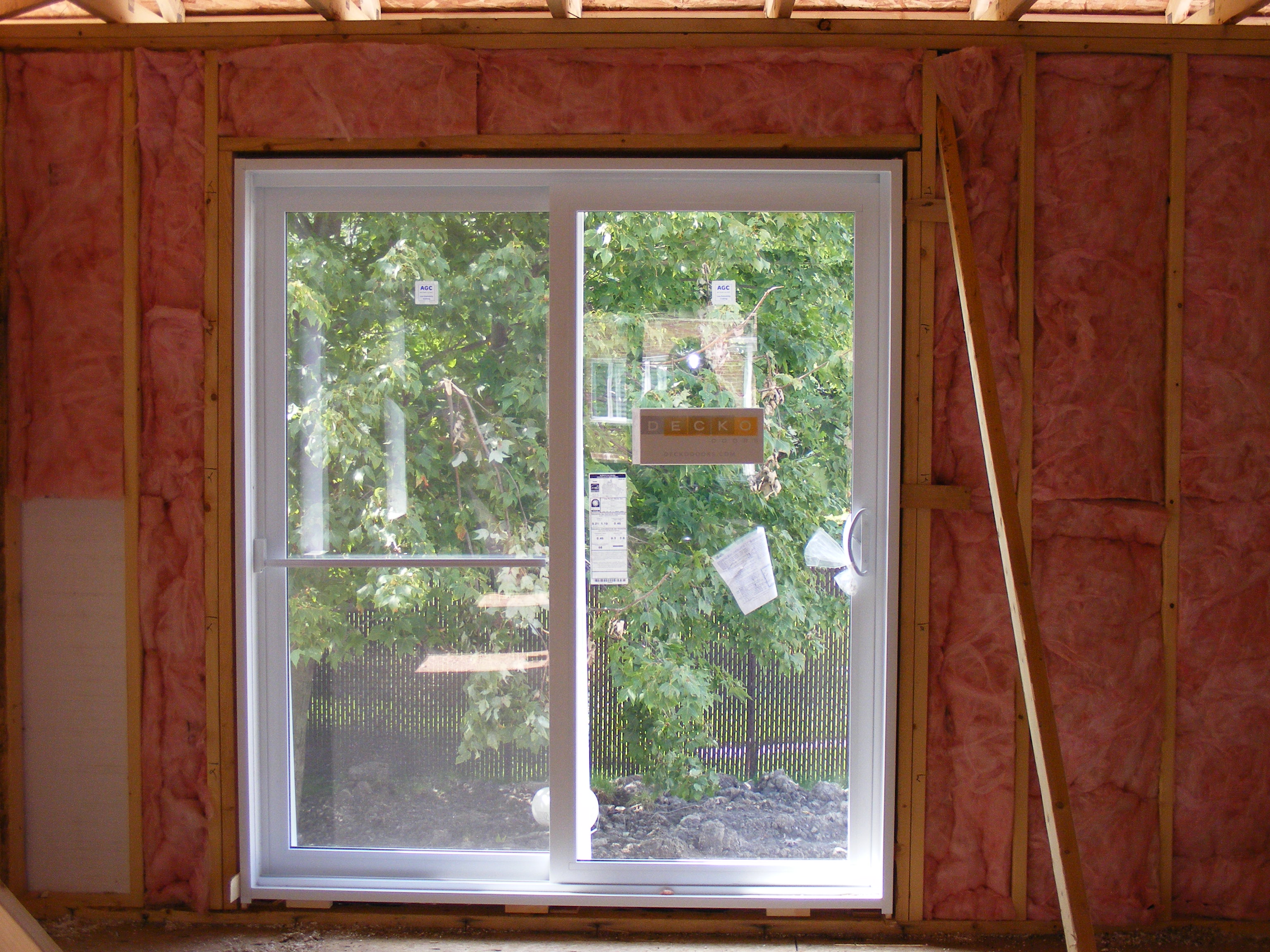 Installation des portes et fenêtres 